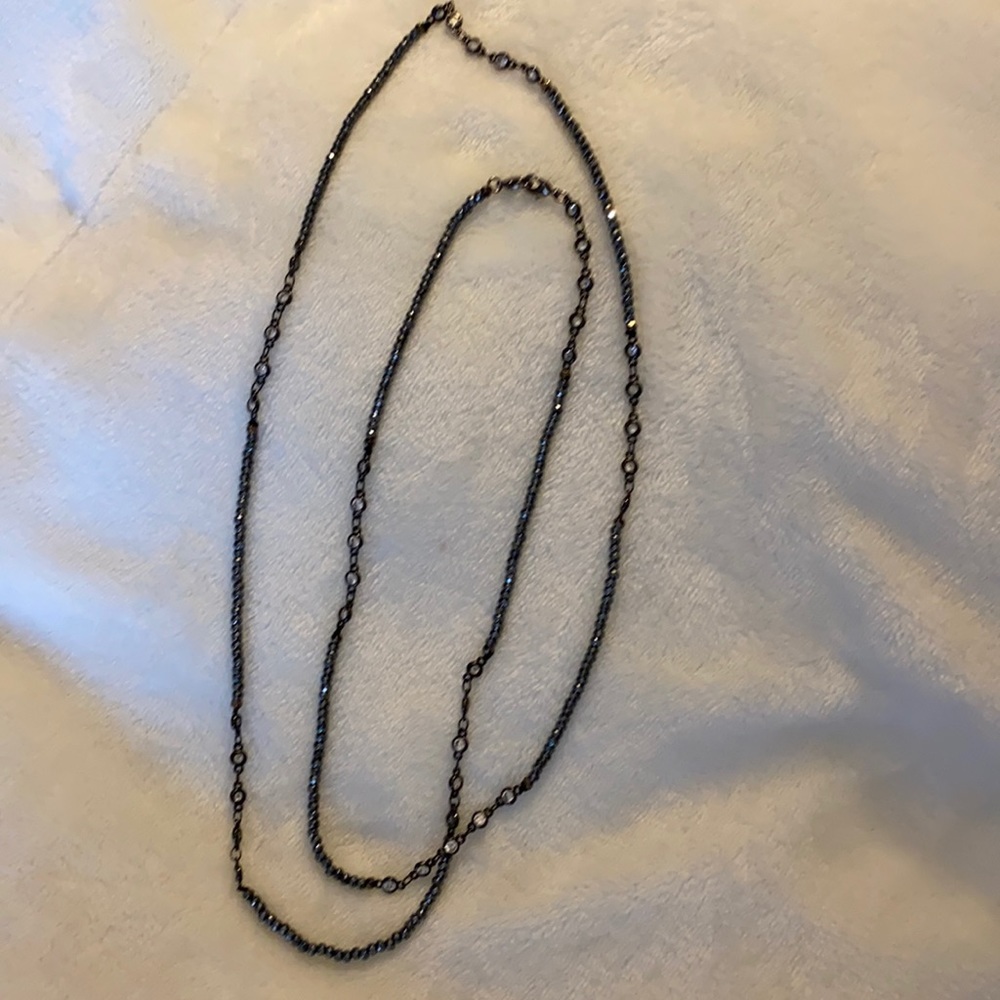 Black and crystal wrap nextlace